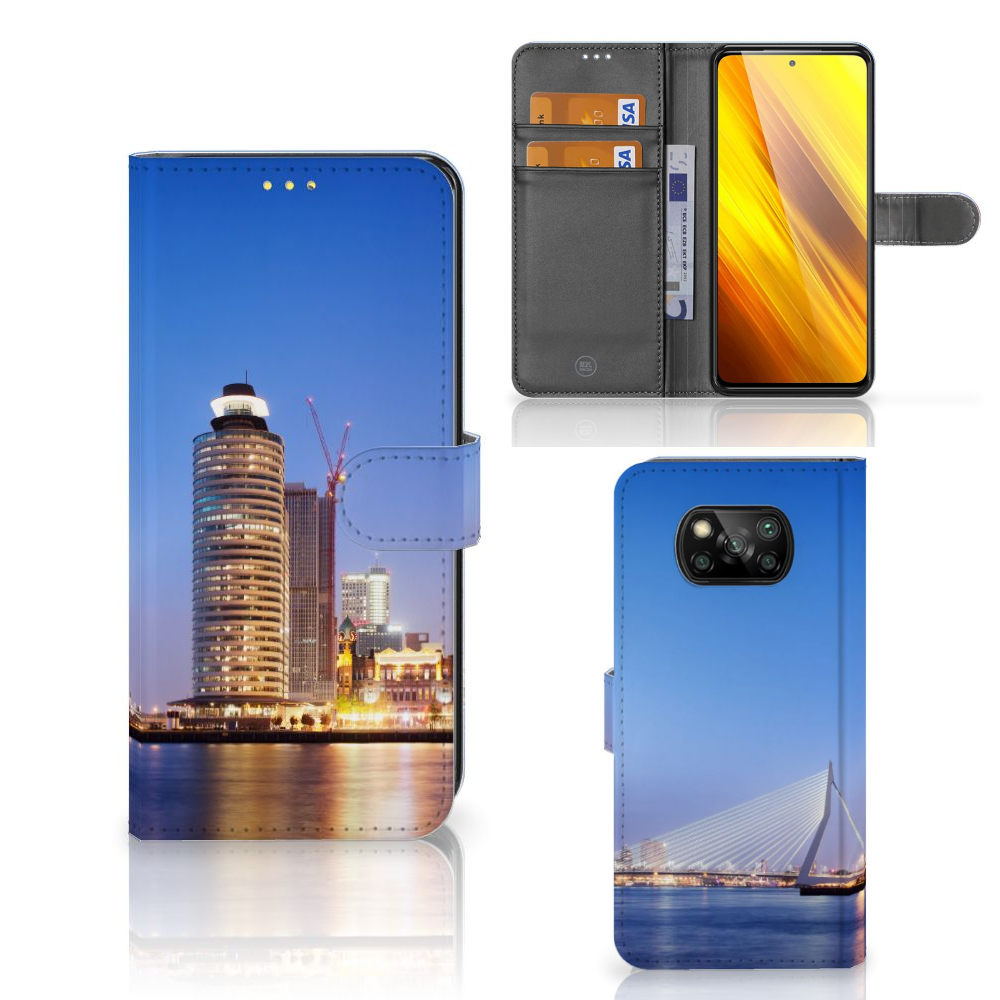 Xiaomi Poco X3 | Poco X3 Pro Flip Cover Rotterdam
