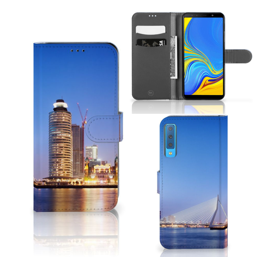 Samsung Galaxy A7 (2018) Uniek Boekhoesje Rotterdam
