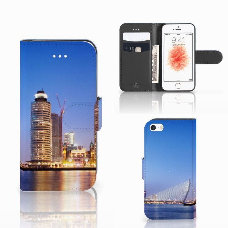 iPhone 5 | 5s Boekhoesje Uniek Design Rotterdam