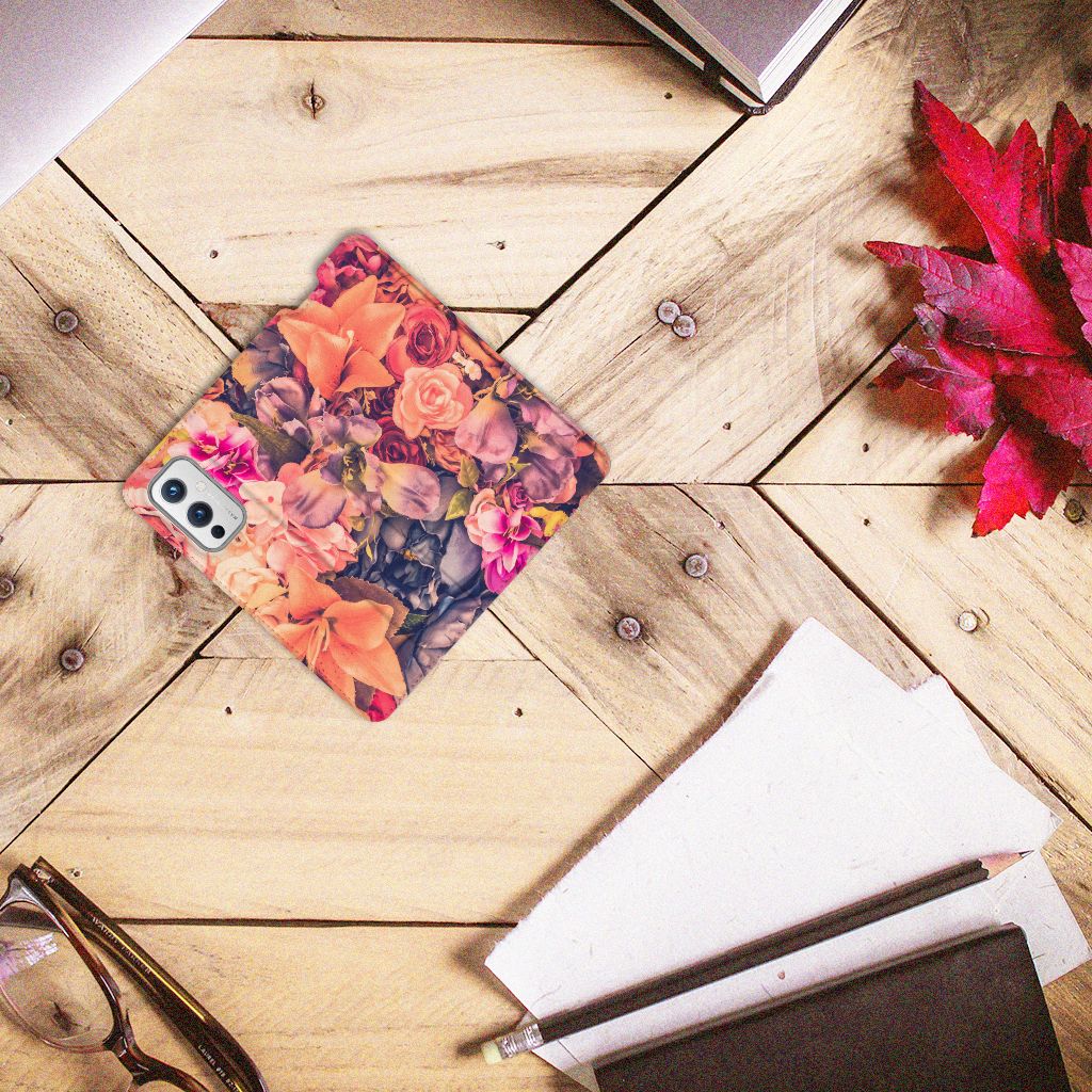 OnePlus 9 Smart Cover Bosje Bloemen