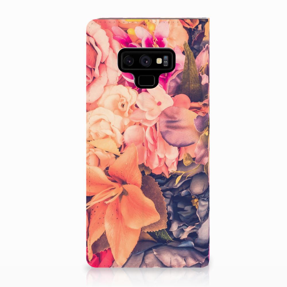 Samsung Galaxy Note 9 Smart Cover Bosje Bloemen