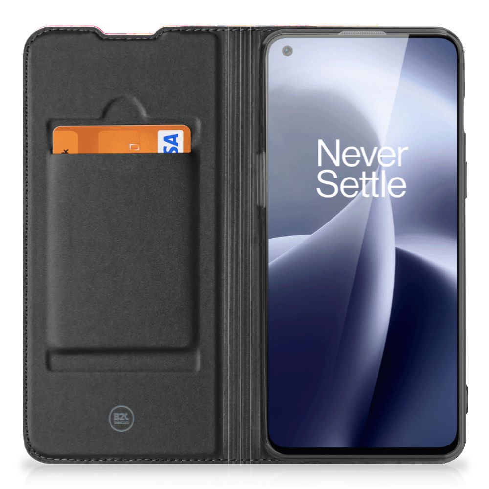OnePlus Nord 2T Smart Cover Bosje Bloemen