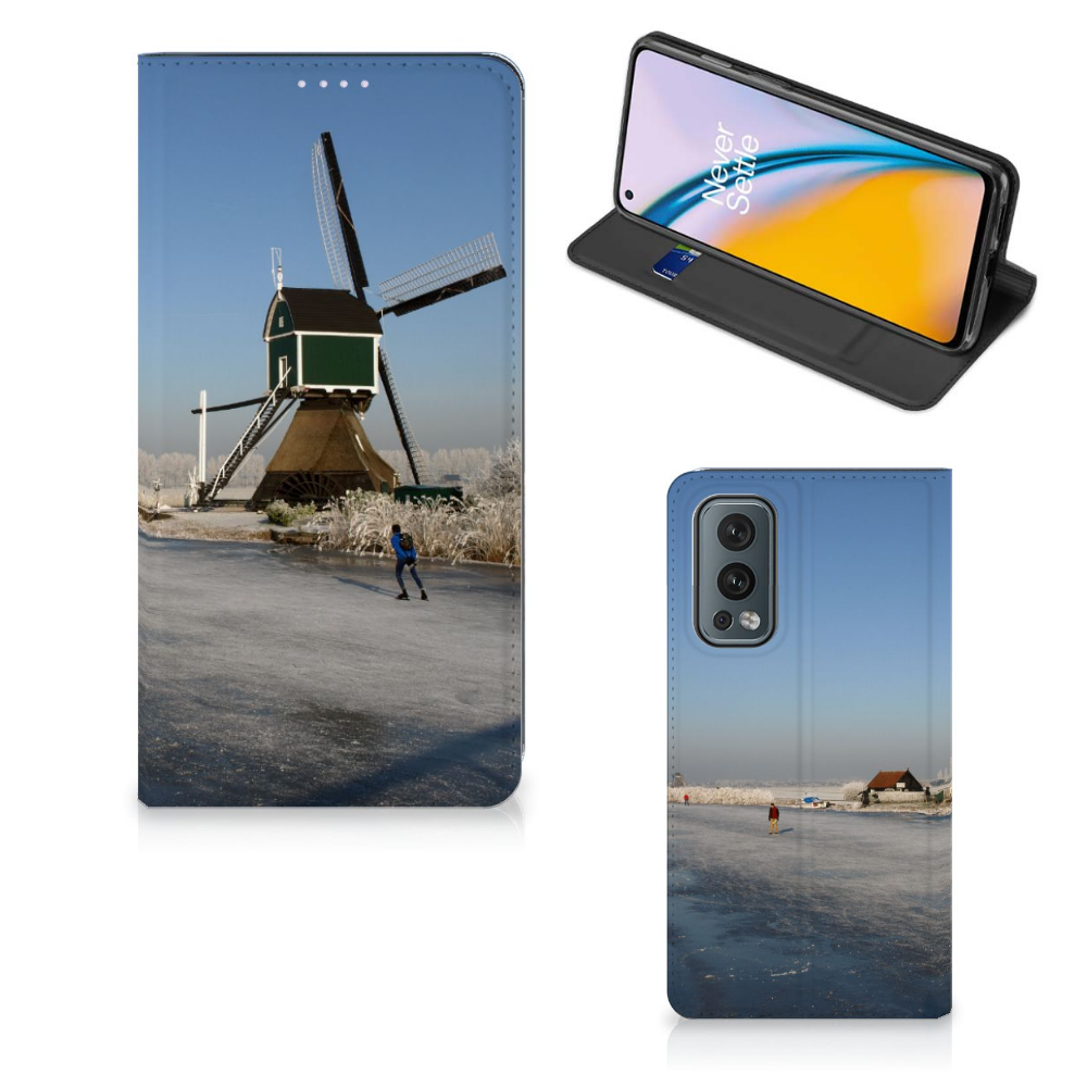 OnePlus Nord 2 5G Book Cover Schaatsers