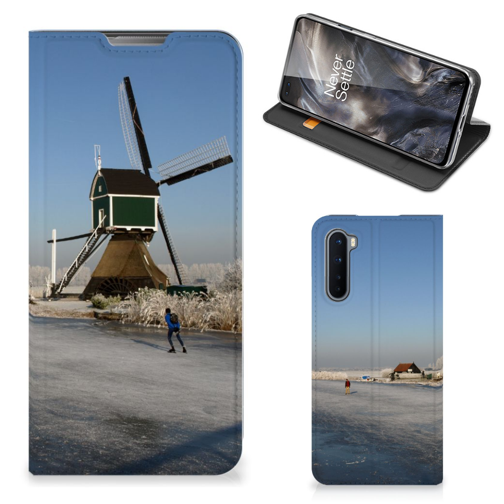 OnePlus Nord Book Cover Schaatsers