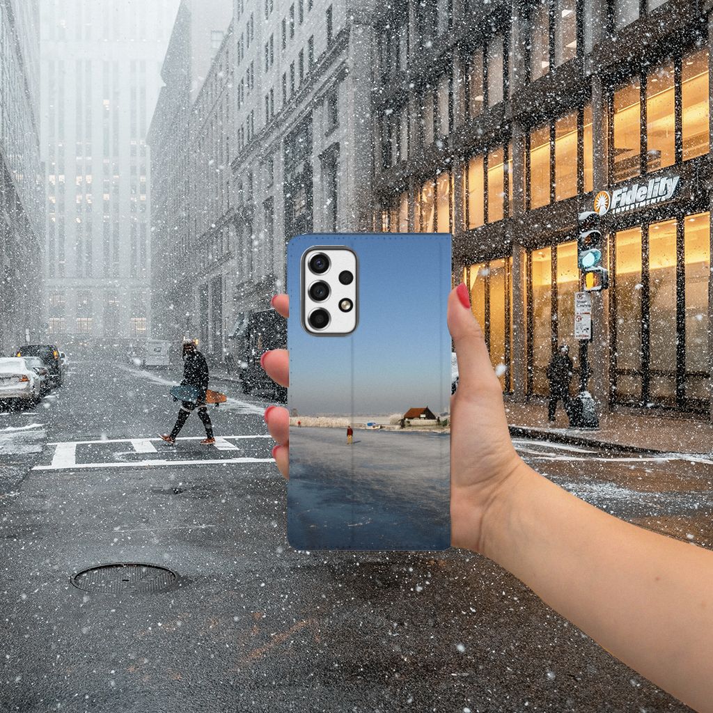 Samsung Galaxy A53 Book Cover Schaatsers
