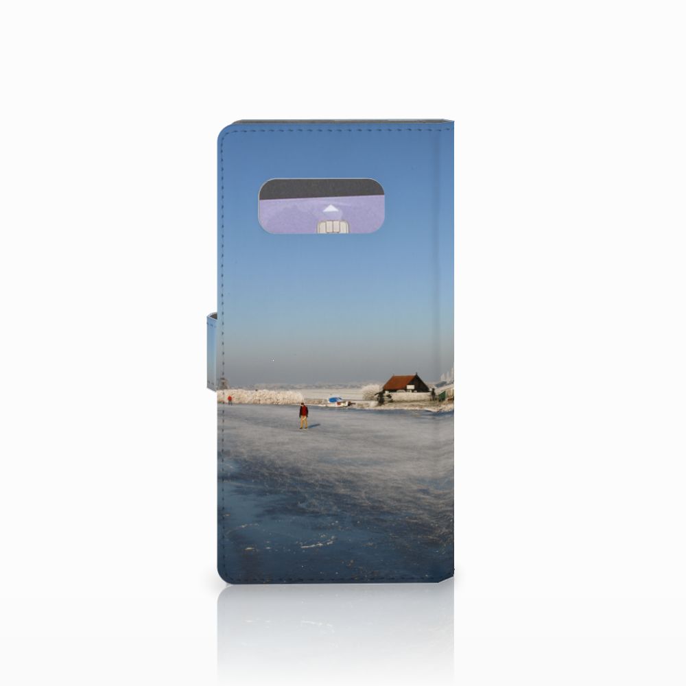 Samsung Galaxy Note 8 Flip Cover Schaatsers