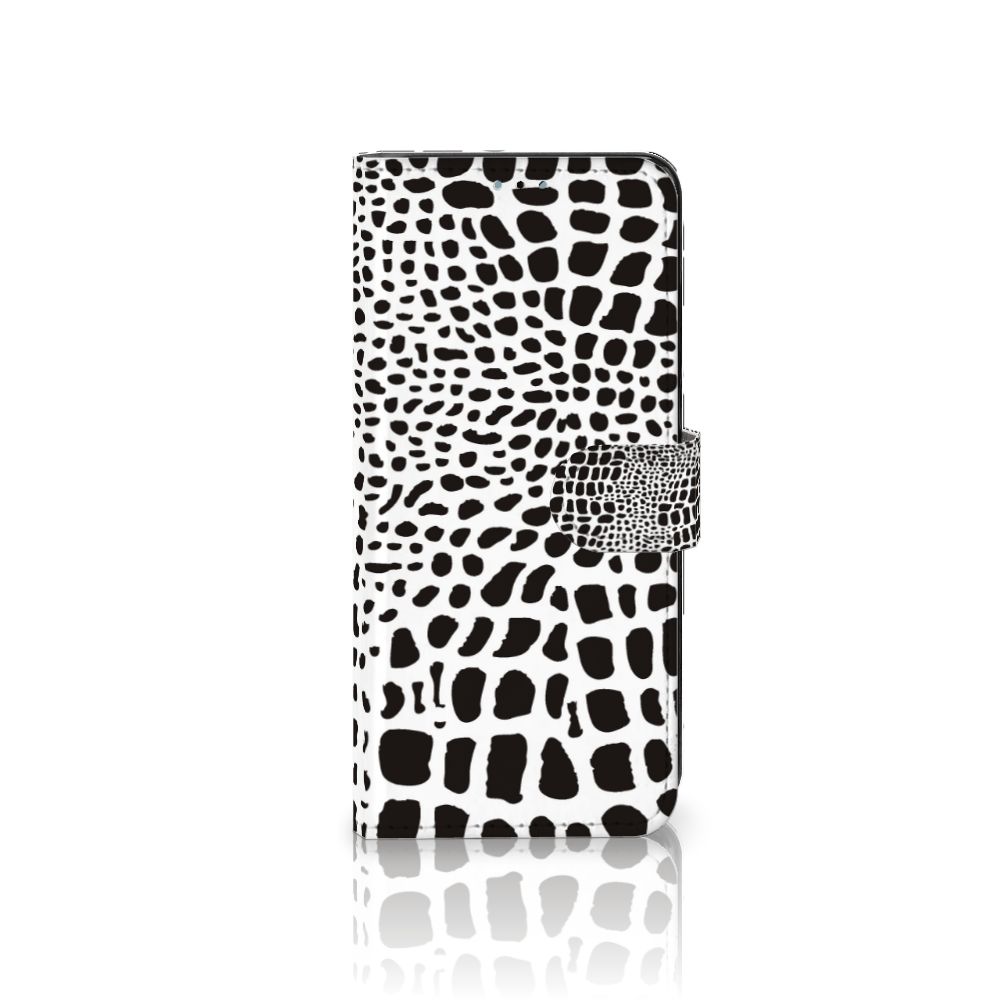 Nokia G10 | G20 Telefoonhoesje met Pasjes Slangenprint
