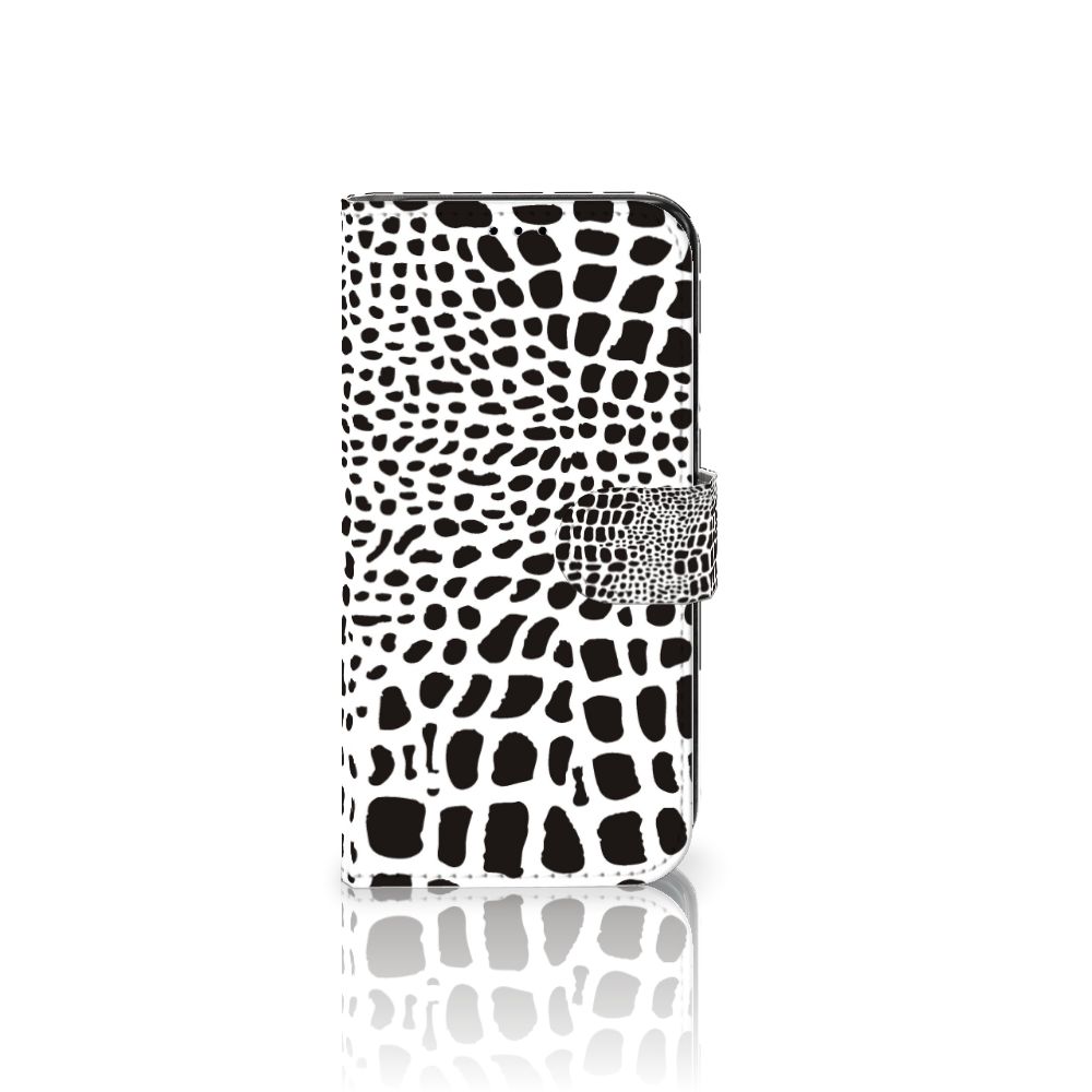Samsung Galaxy S7 Edge Telefoonhoesje met Pasjes Slangenprint