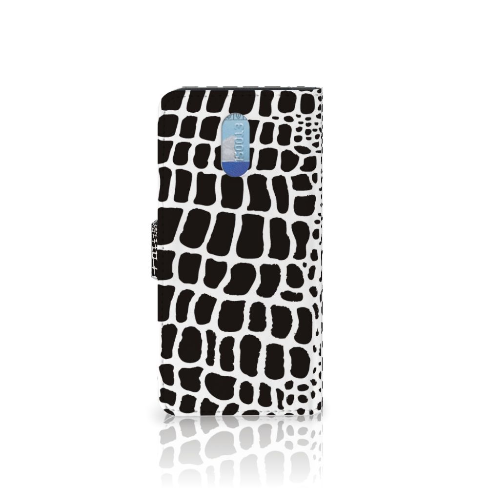 Nokia 2.3 Telefoonhoesje met Pasjes Slangenprint