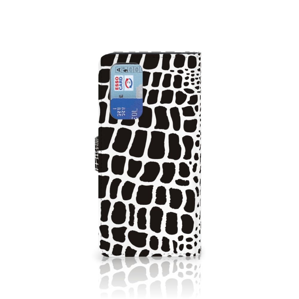 OnePlus 9 Pro Telefoonhoesje met Pasjes Slangenprint