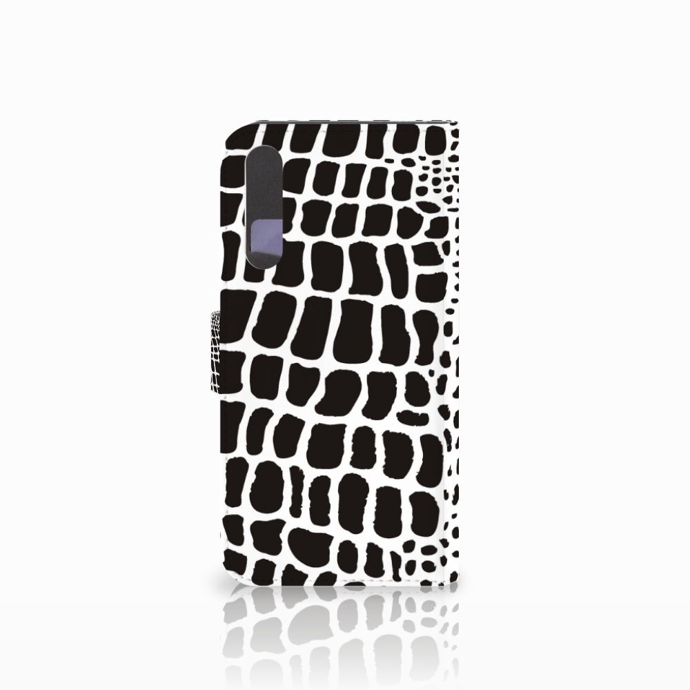 Huawei P20 Pro Telefoonhoesje met Pasjes Slangenprint