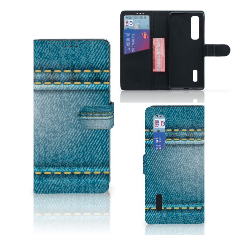 OPPO Find X2 Pro Wallet Case met Pasjes Jeans