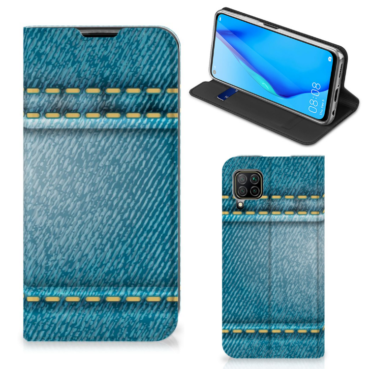 Huawei P40 Lite Hippe Standcase Jeans