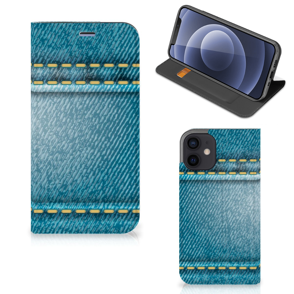iPhone 12 Mini Hippe Standcase Jeans