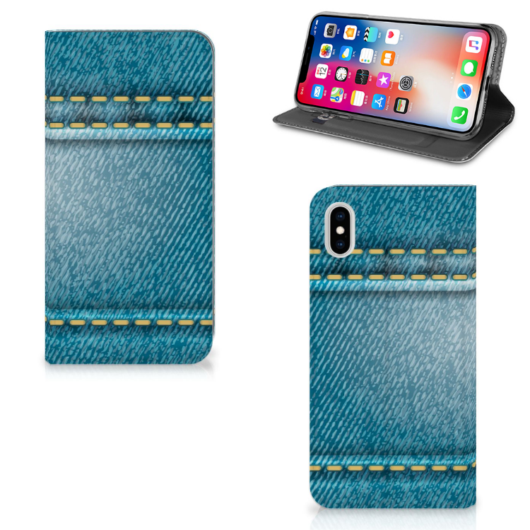 Apple iPhone Xs Max Hippe Standcase Jeans