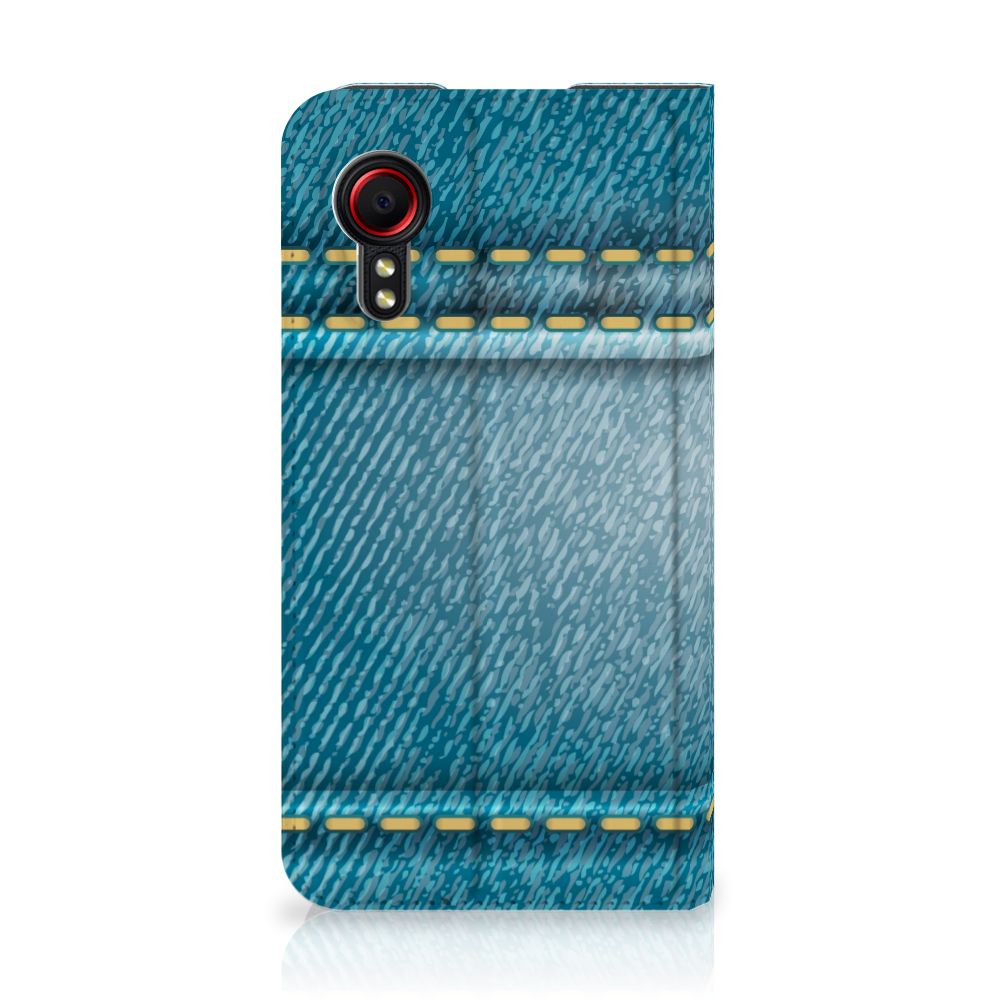 Samsung Galaxy Xcover 5 Hippe Standcase Jeans