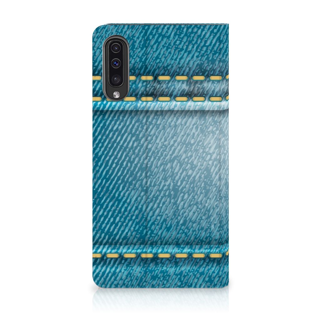 Samsung Galaxy A50 Hippe Standcase Jeans