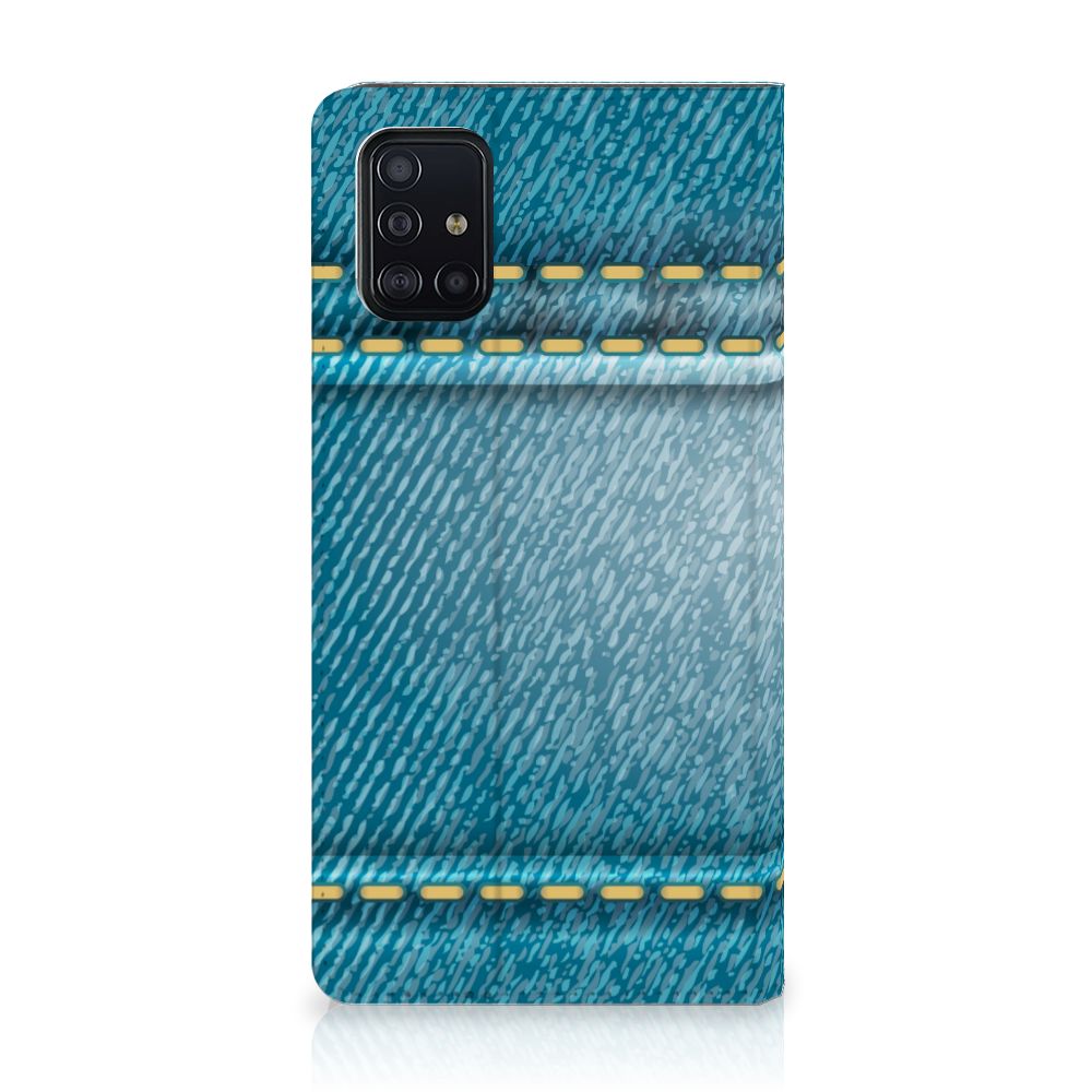 Samsung Galaxy A51 Hippe Standcase Jeans