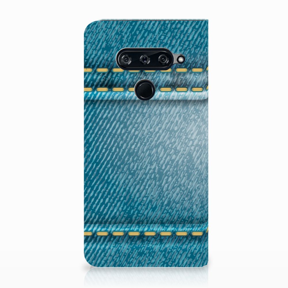 LG V40 Thinq Hippe Standcase Jeans