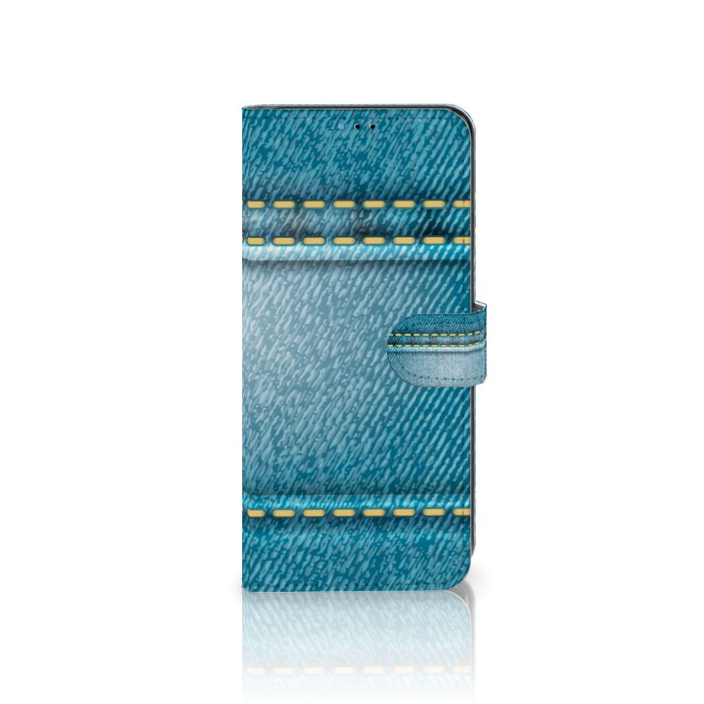 Motorola Moto E20 | E30 | E40 Wallet Case met Pasjes Jeans