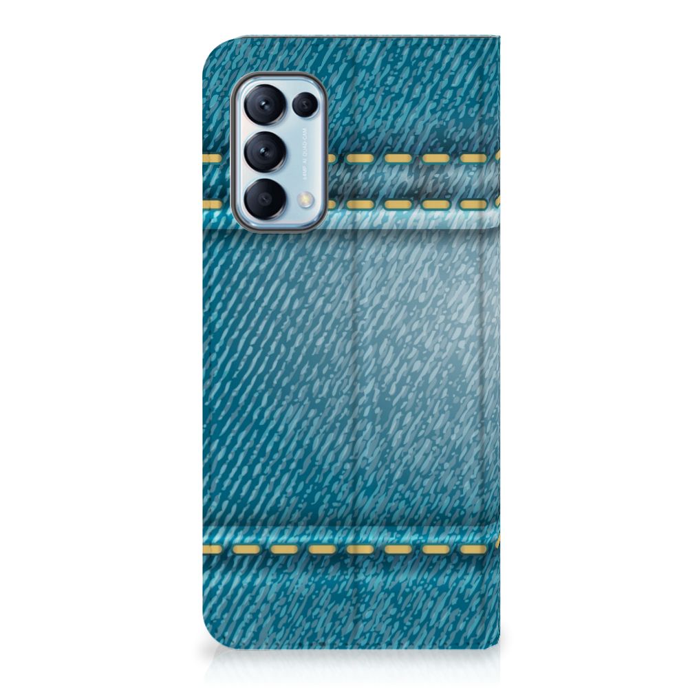 OPPO Find X3 Lite Hippe Standcase Jeans