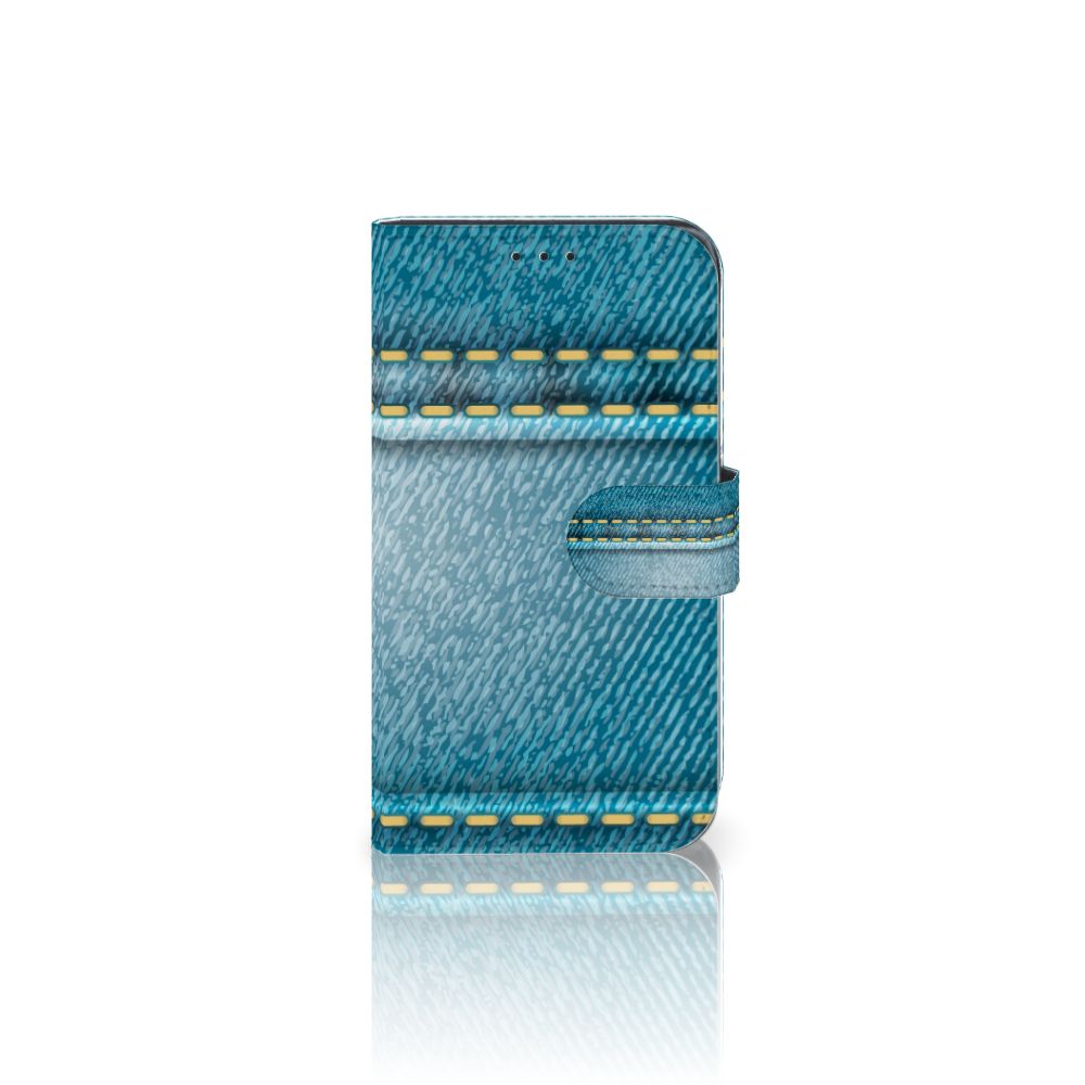 Samsung Galaxy Xcover 4 | Xcover 4s Wallet Case met Pasjes Jeans