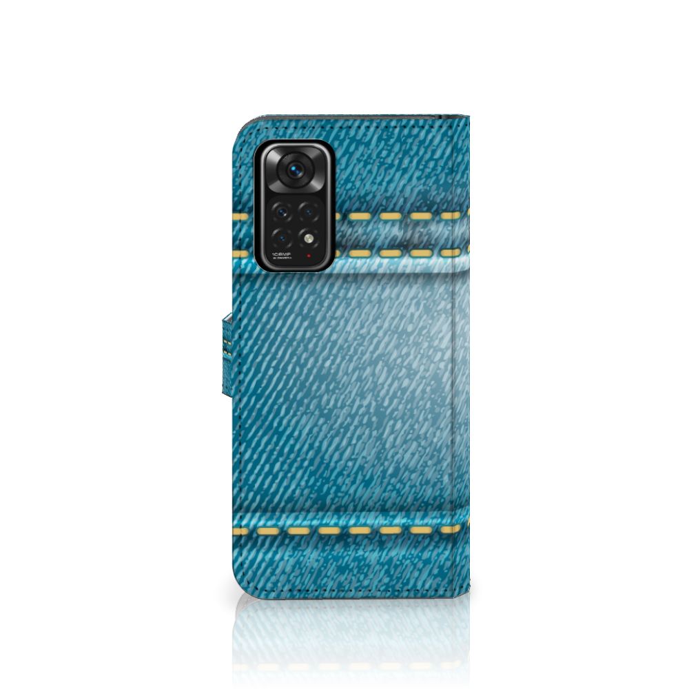 Xiaomi Redmi Note 11 Pro 5G/4G Wallet Case met Pasjes Jeans