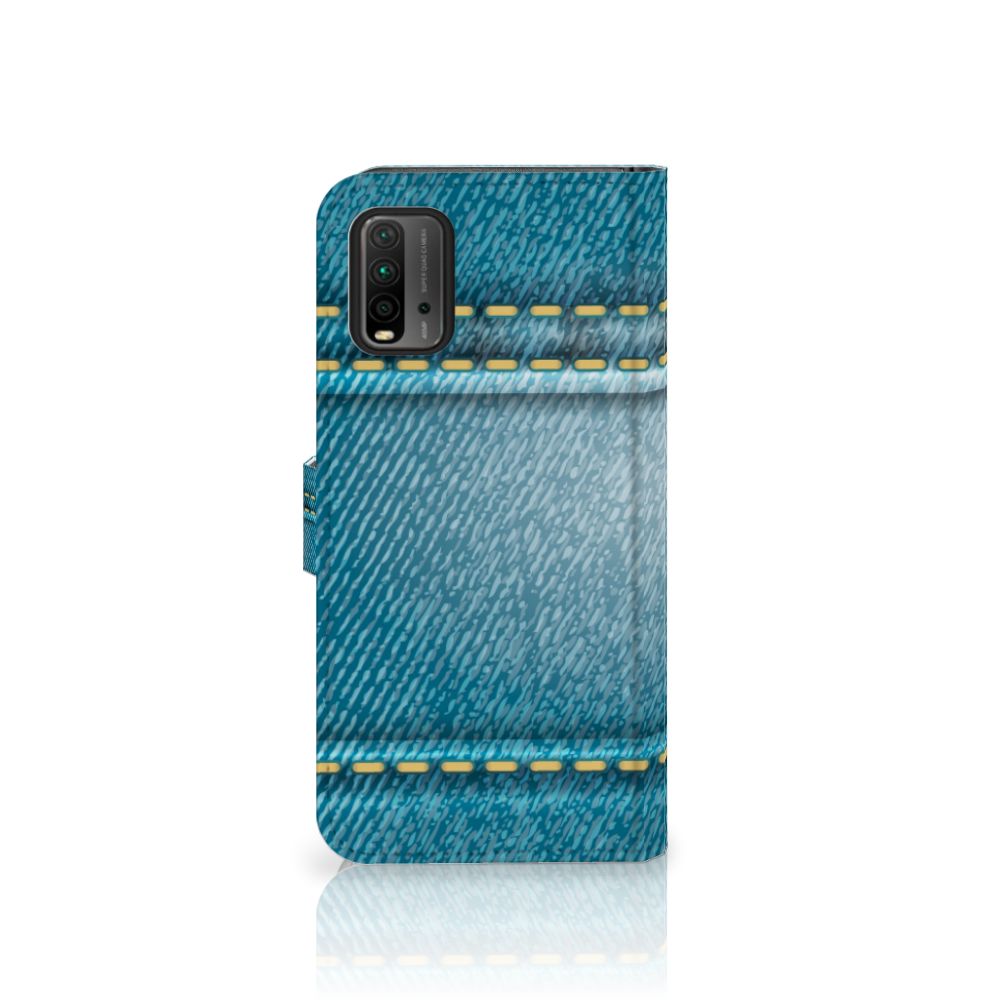 Xiaomi Redmi 9T | Poco M3 Wallet Case met Pasjes Jeans