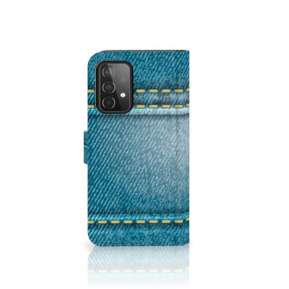 Samsung Galaxy A52 Wallet Case met Pasjes Jeans