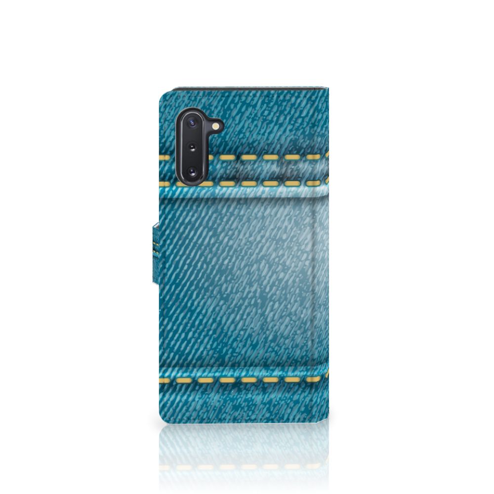 Samsung Galaxy Note 10 Wallet Case met Pasjes Jeans