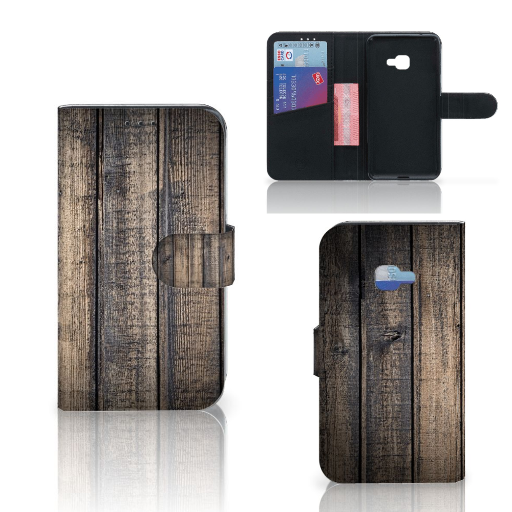 Samsung Galaxy Xcover 4 | Xcover 4s Book Style Case Steigerhout