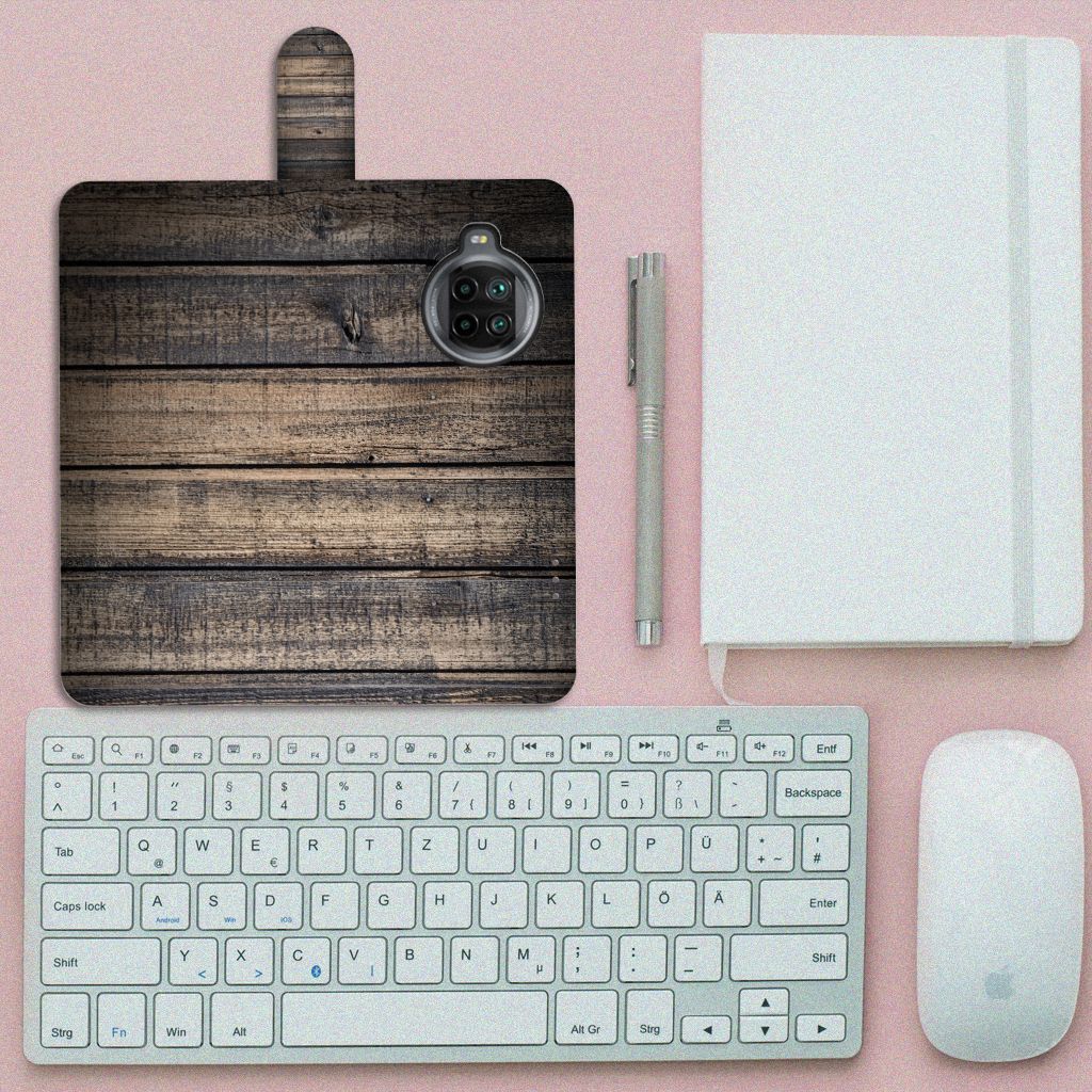 Xiaomi Mi 10T Lite Book Style Case Steigerhout
