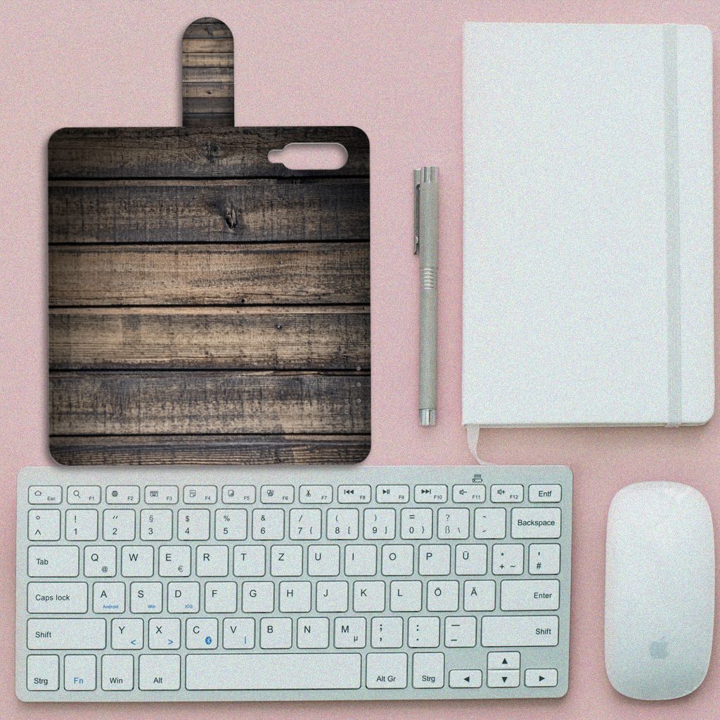 Xiaomi Mi 9 Book Style Case Steigerhout