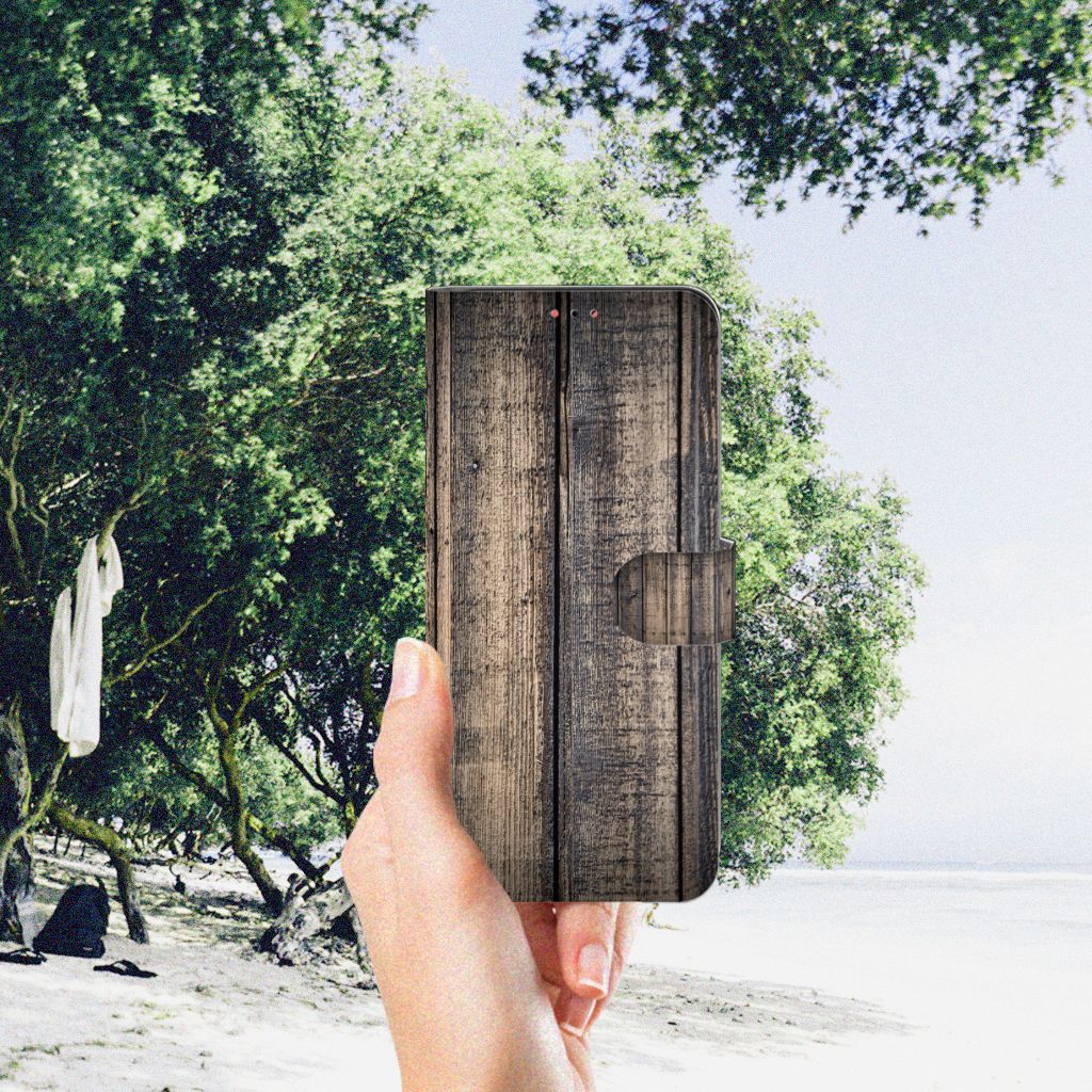 Samsung Galaxy A13 (4G) Book Style Case Steigerhout