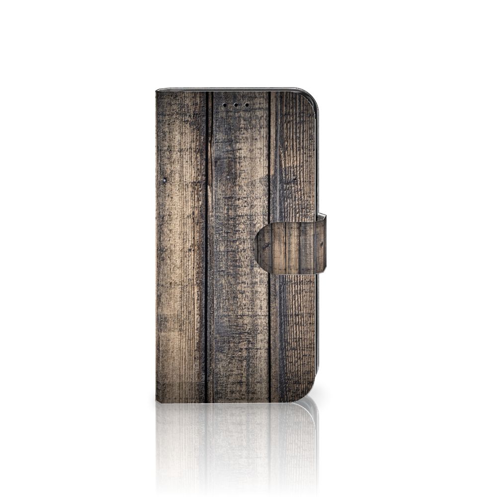 Samsung Galaxy S7 Edge Book Style Case Steigerhout