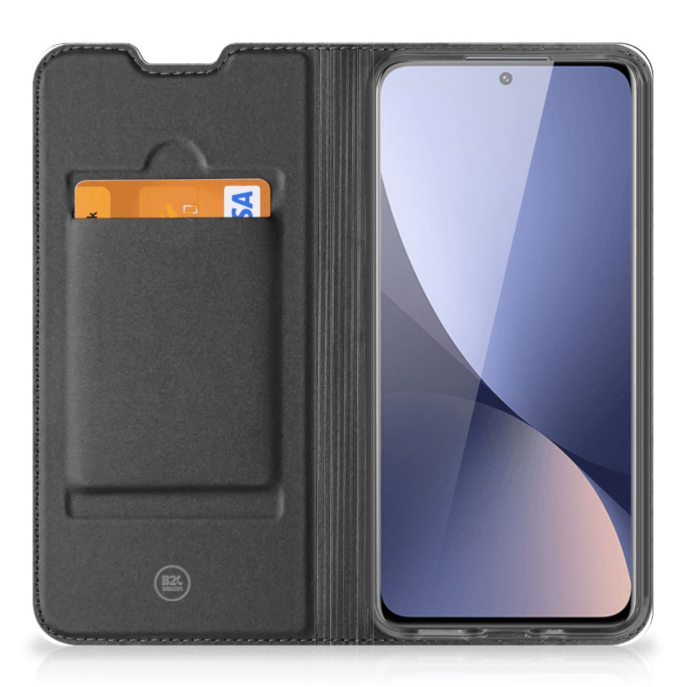 Xiaomi 12 | 12X Book Wallet Case Steigerhout