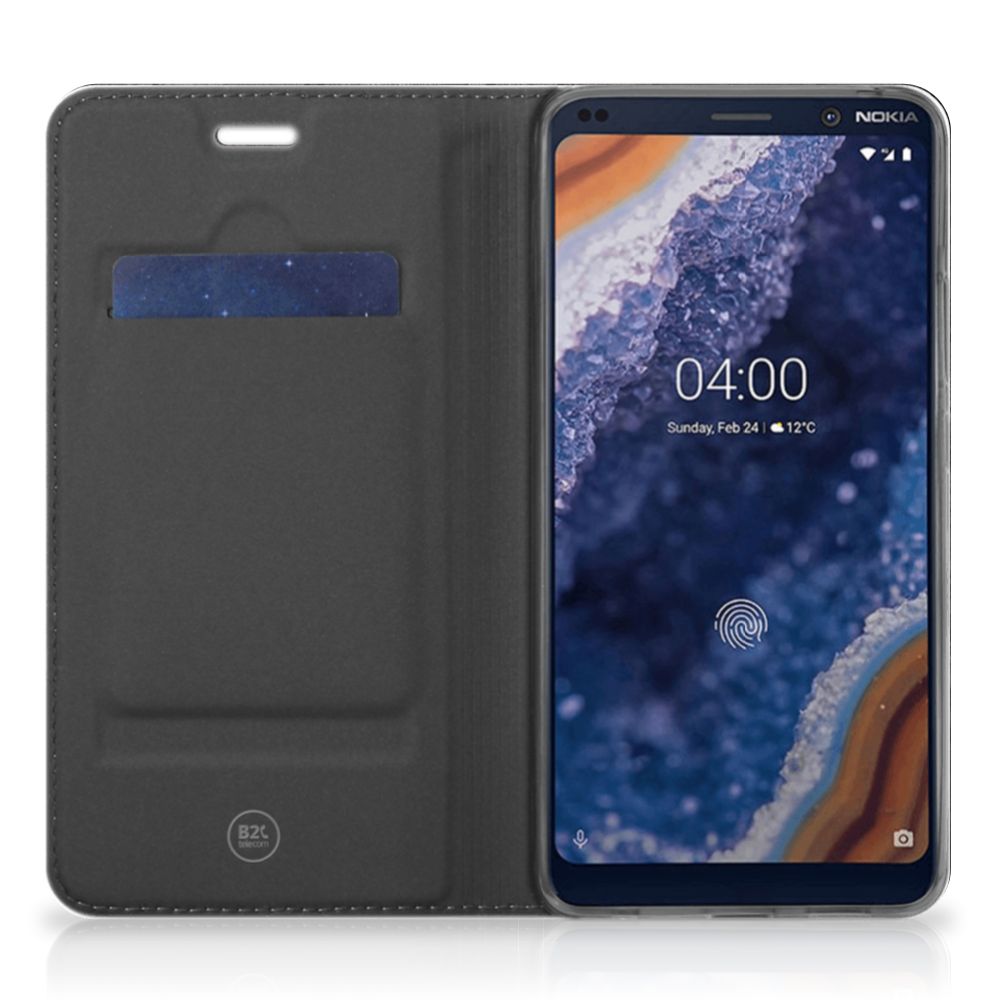 Nokia 9 PureView Book Wallet Case Steigerhout