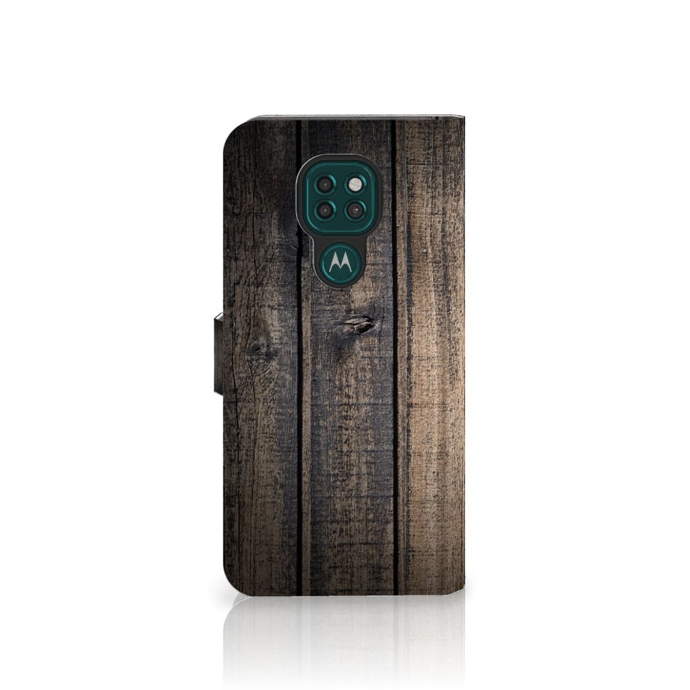 Motorola Moto G9 Play | E7 Plus Book Style Case Steigerhout