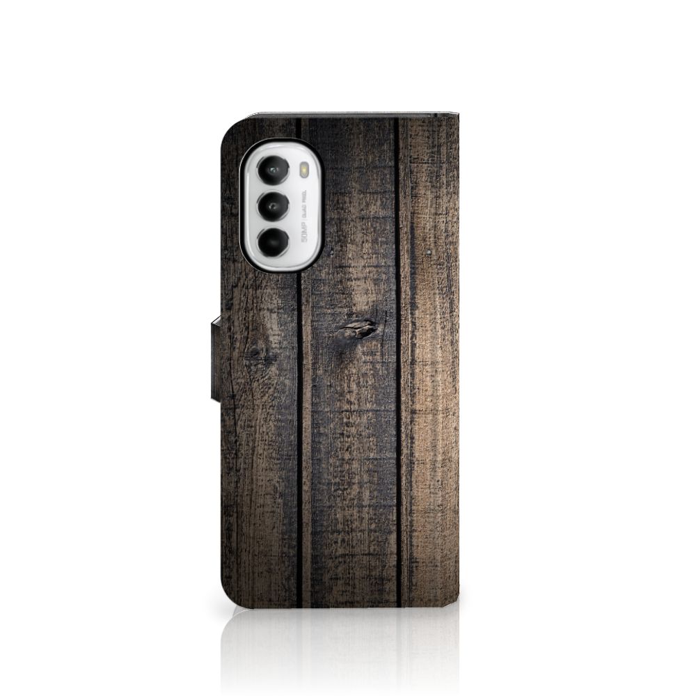 Motorola Moto G52 | Moto G82 Book Style Case Steigerhout
