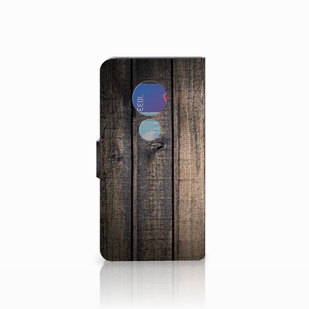 Motorola Moto G7 Play Book Style Case Steigerhout