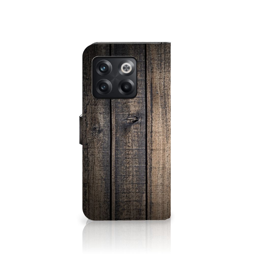 OnePlus 10T Book Style Case Steigerhout