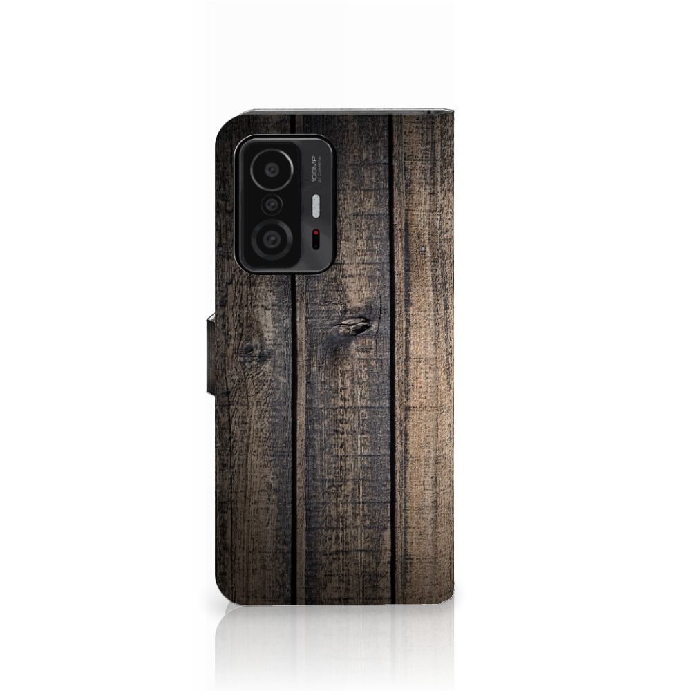 Xiaomi 11T | 11T Pro Book Style Case Steigerhout