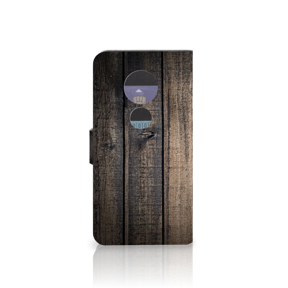 Motorola Moto E5 Play Book Style Case Steigerhout