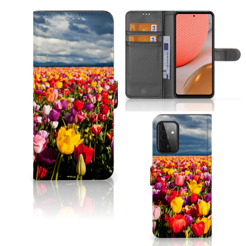 Samsung Galaxy A72 Hoesje Tulpen