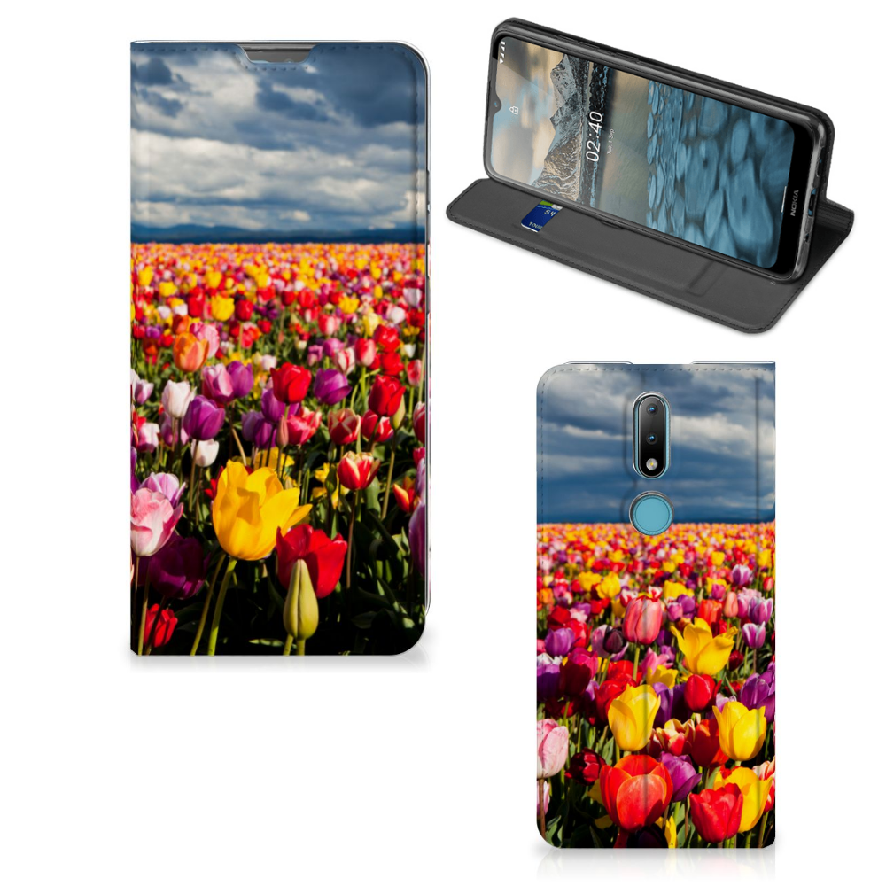 Nokia 2.4 Smart Cover Tulpen