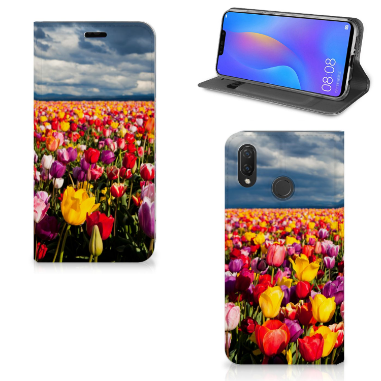 Huawei P Smart Plus Smart Cover Tulpen