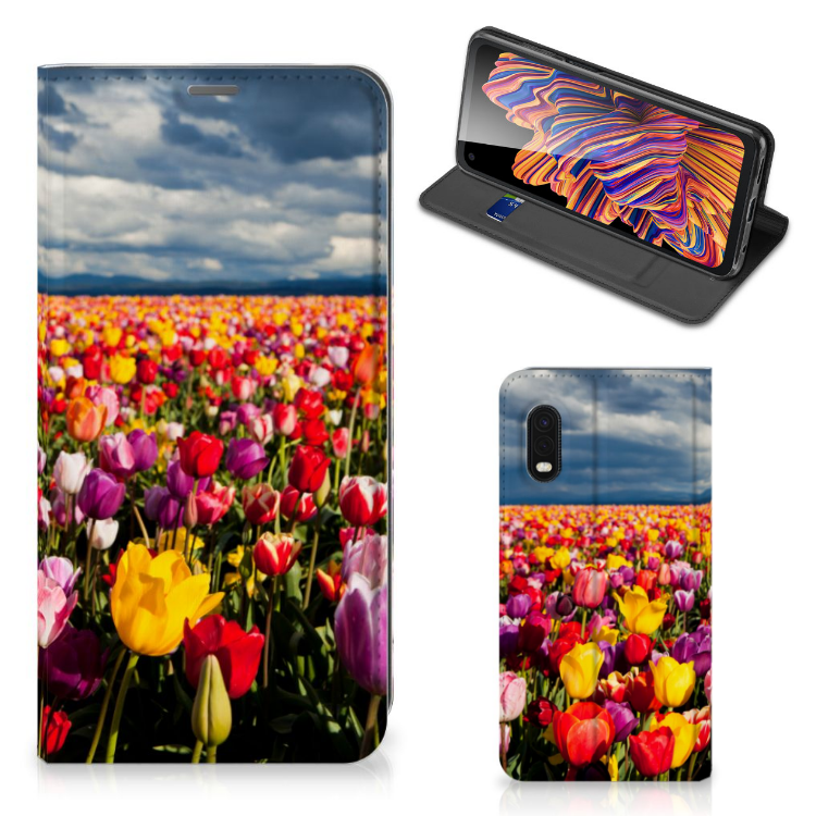 Samsung Xcover Pro Smart Cover Tulpen
