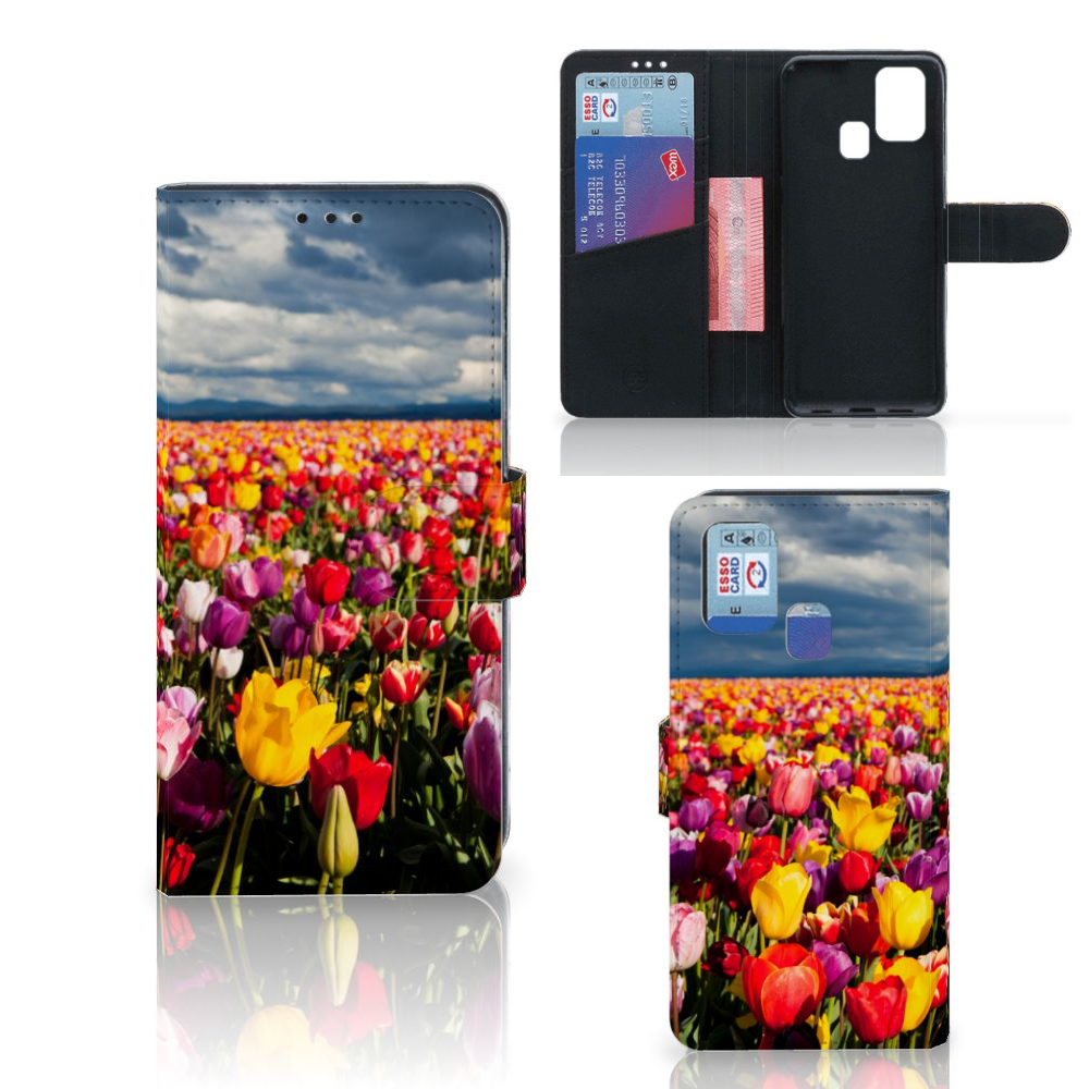 Samsung Galaxy M31 Hoesje Tulpen