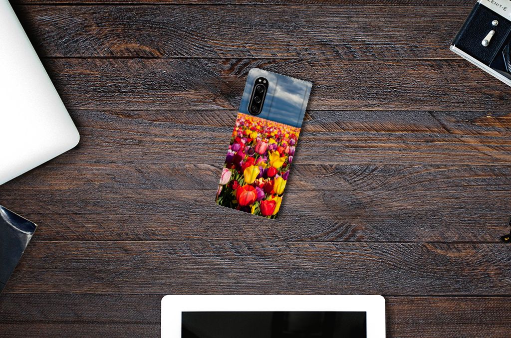 Sony Xperia 5 Smart Cover Tulpen
