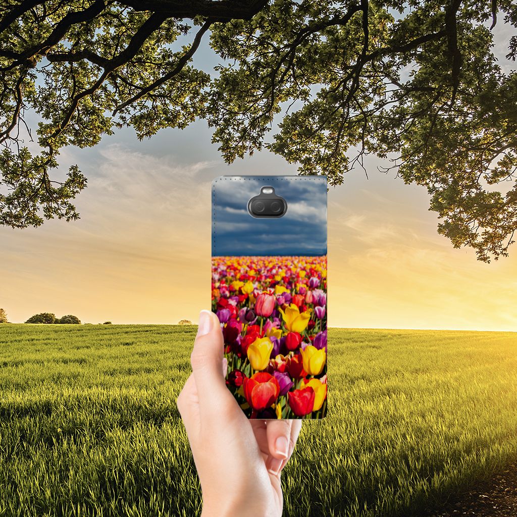 Sony Xperia 10 Plus Smart Cover Tulpen